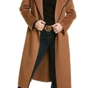 Tahari Women's Brown Trench Coat